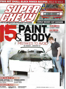 SUPER CHEVY 2012 MAY - PAINT & BODY, 427 CAMARO, CARB JETTING, SS396 CHEVELLE